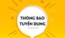 TUYỂN GẤP NHÂN VIÊN VĂN PHÒNG